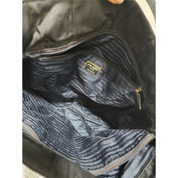 Authentic Prada Vintage Nylon Tote Bag Black - Picture 9 of 14